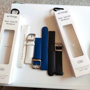 3 withings Wristbands for Nokia watch 36MM.